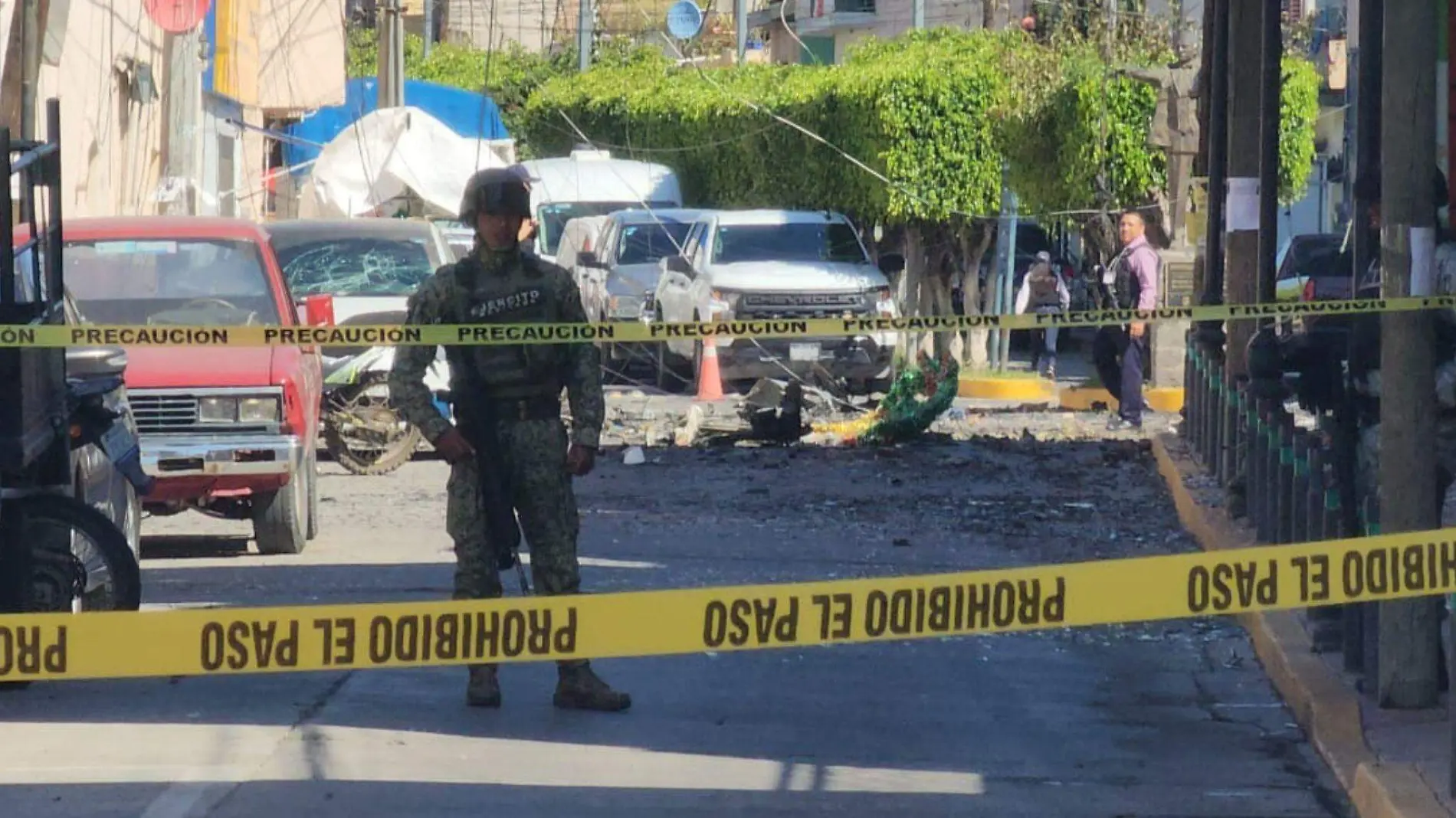 Coche bomba en Jerecuaro